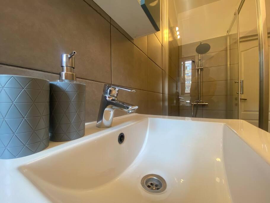 2 Bedroom Apartment With Terrace In City Center بوخارست المظهر الخارجي الصورة